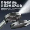 Cabezal de Ducha de Lluvia para Uso Doméstico con Ajuste de Cinco Velocidades, Cabezal de Ducha de Panel Grande, Gadget de Ducha a Presión Manual para Baño