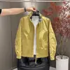 Moda Otoñal para Hombre Chaqueta Elegante con Cuello Alto Estilo Coreano Casual Simple Moderna Chaqueta de Tendencia de Gama Alta Nuevo Estilo para Hombre 2026