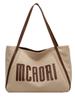Bolso Casual de Lona para Mujer 2026 Nuevo Estilo de Moda Estudiante Universitario Viaje Diario Bolso de Hombro Bolso Tote de Gran Capacidad