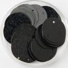 Agujero lateral de 20 mm pieza brillante pieza colgante cuenta diy accesorios hechos a mano para ropa ropa de baile zapatos sombrero decoración 10g