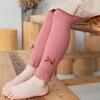 Leggings de Algodón de Color Sólido para Primavera y Otoño, Pantalones Cortos de Encaje para Otoño, Ropa Exterior, Pantimedias Base para Niñas