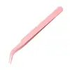 Pinzas para Extensiones de Pestañas en Stock de Fábrica, Pinzas Especializadas para Extensiones de Pestañas, Herramientas para Principiantes, Pinzas para Pestañas Postizas