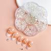 Manicure fosco borboleta jóias retro tridimensional arco fita resina artesanal diamante todos os jogos fada acessórios atacado