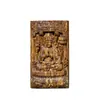 Vietnam Nha Trang Madera de Águila Tallada Colgante de Guanyin de Ocho Brazos Estilo Chino Adorno de Mano Collar