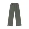Pantalones casuales de softshell impermeables para hombres y mujeres, estilo dopamina de otoño, pantalones de trabajo rectos holgados multicolor para exteriores para niñas