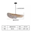 Lámpara de araña de estilo silencioso para sala de estar Restaurante de estilo japonés Rattan retro Cuerda de cáñamo Lámpara de araña de nuevo estilo chino Zen para sala de té y dormitorio Casa de huéspedes