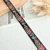 1.7cm Cinta Jacquard Estilo Étnico Cesta de Flores Encaje Bordado Decoración de Cuello de Ropa Decoración de Cinta para Sombrero Accesorios