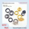 Fabricante em estoque metal com garra furo de ar enrolamento com garra olho de vapor fivela lona de tarpaulin cobre com dente enrolamento espigas