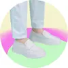 Zapatos de Enfermera Video Real Mujer Nuevo Suela Suave Transpirables Pie No Cansado Antideslizantes Zapatos Planos Blancos Médicos