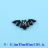 Nuevos Accesorios Mini Brillantes de Halloween Material de Resina DIY Funda de Teléfono Móvil Agujero Zapato Pegatina para Refrigerador Decoración de Cortina