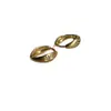Pendientes de Estrella de Ocho Puntas Cepillados de Moda de Lujo Ligero Estilo Francés para Mujer, Pendientes Versátiles de Estilo Retro con Diseño de Nicho