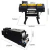 Impresora de Transferencia Térmica DTF de Tinta Blanca de Alto Rendimiento con Cuatro Cabezales de Fabricante Máquina Digital de Transferencia Térmica para Estampado de Patrones en Camisetas de Manga Corta