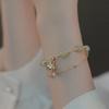 Pulsera de Campana del Palacio del Anillo de un Paso y Pulsera de Campana de Jade Celestial Diseño de Nicho Femenino Pulsera de Campana Pulsera de Cuentas de Transferencia Mayoreo