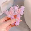 Linha de telefone para cabelos cacheados infantis, anel de cabelo novo, alto valor de cor, corda de cabelo cacheado para meninas, doce, fofo, borboleta, acessórios para cabeça