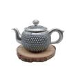 Juego de té de plata esterlina, juego de té de pie, plata 999, hecho a mano, hogar, retro y justo, taza de degustación de té, tetera, tetera de plata, taza de plata