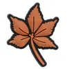 Clip para bolígrafo de PVC de pavo de dibujos animados del Día de Acción de Gracias transfronterizo, clip decorativo DIY para lápiz de hoja de arce de otoño, piña, pajilla