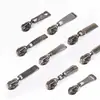 Acessórios de Cabeça de Zíper de Nylon em Estoque do Fabricante, Puxadores de Zíper de Metal, 5 Fivelas de Zíper de Nylon, Cabeças de Zíper para Roupas Atacado