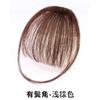 Flequillo de Aire Peluca Celebridad de Internet Femenina Cabello Real Flequillo Recto Natural Pie de Peluca Invisible Moderno Estilo Coreano En Stock Venta al por Mayor
