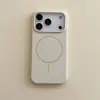 Funda de Silicona Magnética para Teléfono Adecuada para Apple 17Promax Iphone16 con Botón Táctil de Cámara IA Cubierta Protectora