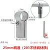Conectores de Tubo de Aço de 32mm, Juntas de Tubo de Água Redondo Galvanizado, Conexões de Três Vias e Quatro Vias, Fixadores para Corrimão de Guarda-Corpo, Prateleiras