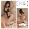 Mikex Roupa Íntima Sexy Feminina Body com Abertura no Gancho Transparente Sedutor Peça Única 8505