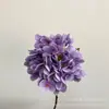 Hidrangea Manual 3D Cesta Retro Monet Morado Ramo de Simulación Boda de Alto Nivel Hidrangea Decoración del Hogar Fotografía