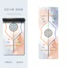 Esterilla de Fitness Personalizada de Caucho PU Resistente al Desgaste con Impresión a Color, Esterilla para Saltar la Cuerda Bobbi, Esterilla de Yoga Ensanchada de 80 cm, Esterilla Ensanchada Antideslizante