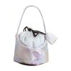 Bordado Brocado Borboleta Conjunto de Chá Bolsa de Armazenamento Bolsa de Pano Tecido Portátil Viagem ao Ar Livre Conjunto de Chá Saco de Chá