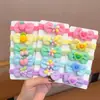Corda de Cabelo Infantil Faixa de Cabelo Faixa de Cabelo para Meninas Corda de Cabelo Fofa Elástico de Cabelo para Meninas Acessórios de Cabelo Não Bata Anel de Toalha de Cabelo