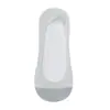 Calcetines Invisibles de Seda de Hielo para Mujer, Antideslizantes, Corte Bajo, Calcetines Cortos, Estilo Delgado de Verano, Calcetines Transpirables Invisibles de Algodón Puro