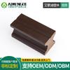 Viga maciza quilla piso de madera plástico exterior accesorios quilla de madera impermeable a prueba de humedad quilla de núcleo sólido venta al por mayor