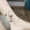 Nuevas pegatinas de tatuaje pequeñas e impermeables, color blanco y negro, 1000 unidades. Se pueden combinar con cualquier fabricante al por mayor.
