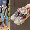 Zapatos Ins Estilo Coreano Nuevos Forrados de Felpa Forrest Gump para Mujer Invierno 2025 Estudiante Running Deportes Cálidos Casuales Jcf220-1