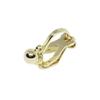 Aretes DIY Accesorios de Joyería Clip Triangular Clip para Oreja Diadema de Cuentas Onduladas Colgantes Aretes sin Perforación Hechos a Mano para Cambiar el Estilo Nacional