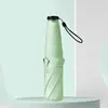 Mini Guarda-chuva de Penas Infantil, Leve e Fácil de Carregar, Guarda-chuva com 60% de Desconto para Dias de Sol e Chuva, Guarda-sol com Revestimento Preto para Proteção Solar, Guarda-chuva Personalizado para Publicidade