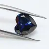 Zafiro Corazón de Moissanita 0.5-3 quilates Corazón de Diamante Moisan Piedra Desnuda con Certificado Fábrica Moisan de Wuzhou