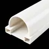 Se pueden fabricar tuberías de agua de PVC personalizadas más gruesas, tuberías de drenaje de gran diámetro, tuberías rígidas de polipropileno PVC, serie 50
