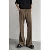 Pantalones cleanfit con perneras divididas Sensación fluida Alto sentido Rudo guapo Pantalones de primavera y otoño para hombre Pantalones rectos ajustados