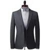 Oferta Especial Liquidação Terno Masculino de Tricô Não Amassa Outono/Inverno Estilo Grosso Caimento Fluido Slim Fit Versátil para Trabalho e Lazer