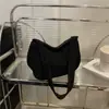Bolso de axila de nuevo nicho transfronterizo, Bolso de hombro de pana texturizada, Bolso de mano de lujo ligero para mujer, Bolso cruzado pequeño