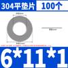 Arandela metálica de acero inoxidable 304, junta plana extra gruesa, M2M3M4M5M6M8M10-M42, tornillo de mesón