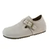 Zapatos Birkenstock Todo Incluido para Mujer, Nuevo Estilo Primavera 2026, Mocasines Slip-On de Suela Gruesa, Zapatos Planos Birkenstock de Suela Suave