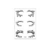 Popular na Internet Novo Conveniente Cílios Postiços Sombra para Olhos Adesivo de Tatuagem Simulação Adesivo de Tatuagem Descartável Adesivo de Maquiagem para Olhos