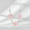 Pulseira Puxável de Trevo de Quatro Folhas da Sorte para Mulheres, Estilo Coreano, Fresca e Simples, Joia Ajustável, Moda de Nicho, Versátil e na Moda