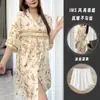 Popular de alta qualidade luxo leve estiloso seda gelada vestido camisa pijama feminino verão novo luxuoso roupão de dormir roupa de casa conjunto fino