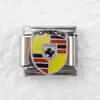 Pulsera modular italiana directa de fábrica, empalme libre de bricolaje, cadena de ensamblaje serie con logo de coche