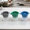 Molde de Bola de Hielo Molde Redondo para Cubitos de Hielo Fabricante de Bolas de Hielo para Whisky Molde Esférico de Silicona para Cubitos de Hielo Congelados para el Hogar