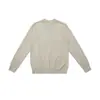 Yutang "Mezcla Modal" Estilo Old Money Suéter Básico de Punto Redondo Sencillo Suéter de Manga Larga Otoño Invierno para Hombre