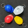 Nuevo Llavero de Casco de Seguridad Multifuncional con Luz, Iluminación Creativa y Práctica, Único y Novedoso, Abrebotellas