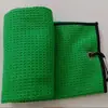Toalla de Golf de Venta Caliente con Logo Personalizado, Toalla Deportiva para Sudor con Patrón de Cuadrícula de Piña y Patrón de Gofrado, con Mosquetón Conveniente para Uso Deportivo